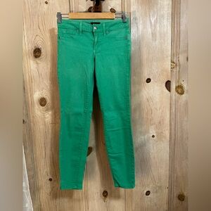 Bebe Green Skinny Jeans – Stretch – Made in USA